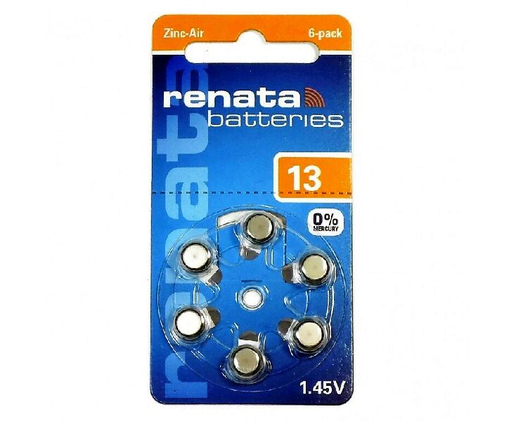 Батарейка Renata ZA13/6 BL
