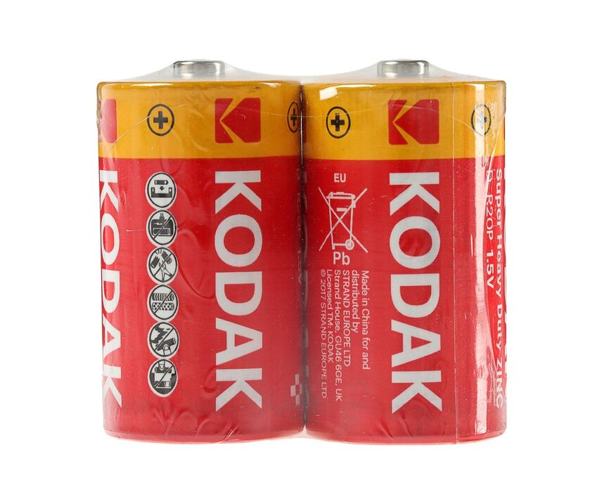 Батарейка Kodak R20-2 SH Extra Heavy Duty (KDHZ 2 SH)