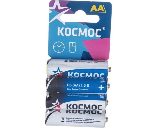 Батарейка КОСМОС R6 (KOCR64 BL) (4 бл) (60/960)