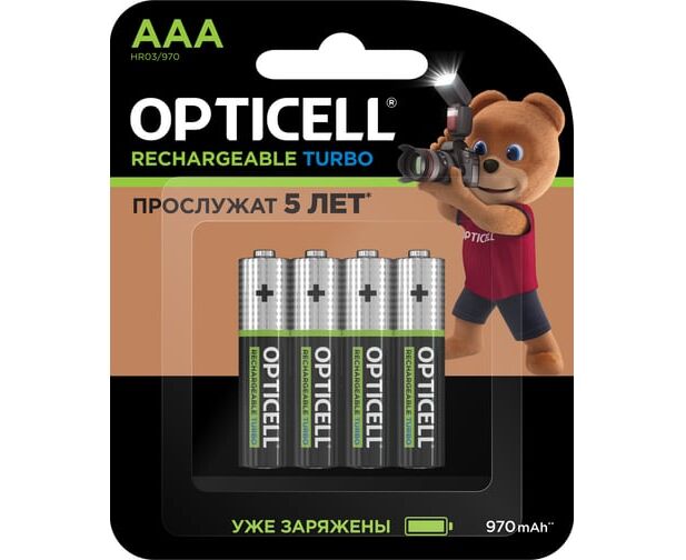 Аккумулятор OPTICELL Turbo HR03 BL4 (970 m Ah) 6080004 (4/48)