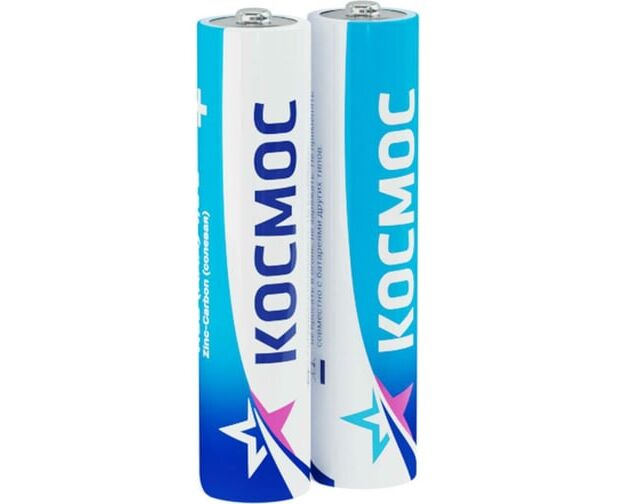 Батарейка AAA Космос R03-2 P (KOCR03) 1.5 B, (2/60/600)