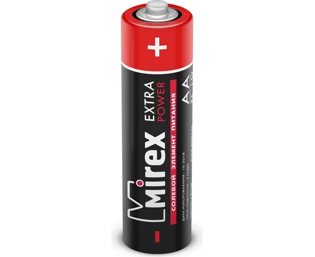 Батарейка AA Mirex R06-4 BL Extra Power (23702-ER6-E4) 1.5 B, (4/48/480)