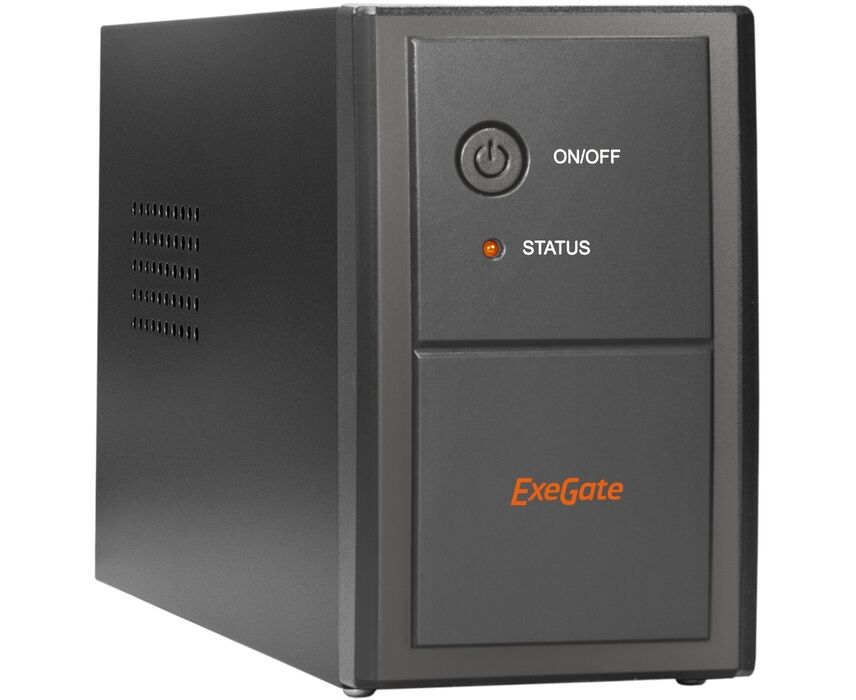 ИБП Exe Gate EP244541 RUS Power Back BNB-400 (400 VA, Black, 2 евророзетки)