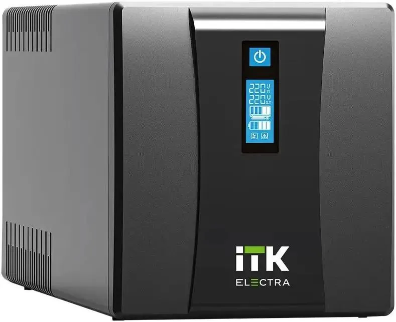 Источник бесперебойного питания ITK Electra EET-1500 VA-1-002 900 Вт 1500 ВА черный