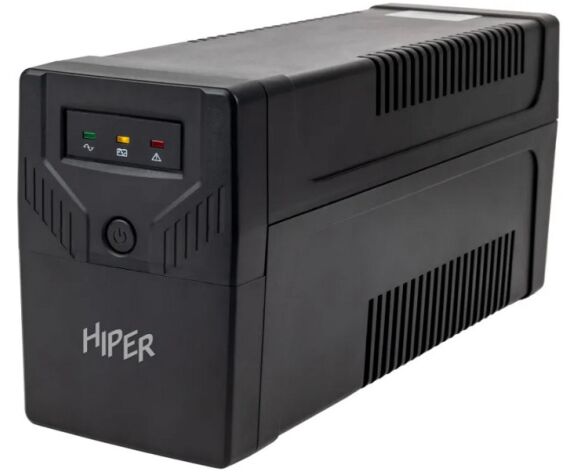 Линейно-интерактивный HIPER Atlas 650 U 650 VA/365 W Розетки 2 CEE АКБ Свинцово-кислотная, 12 В/7 Ач USB комм
