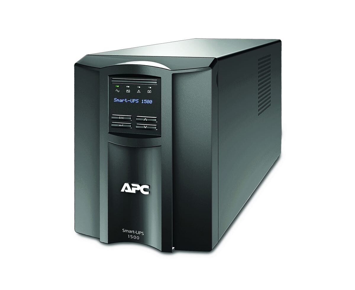 ИБП APC Smart-UPS SMT1500 IC 1000 Вт 1500 ВА черный