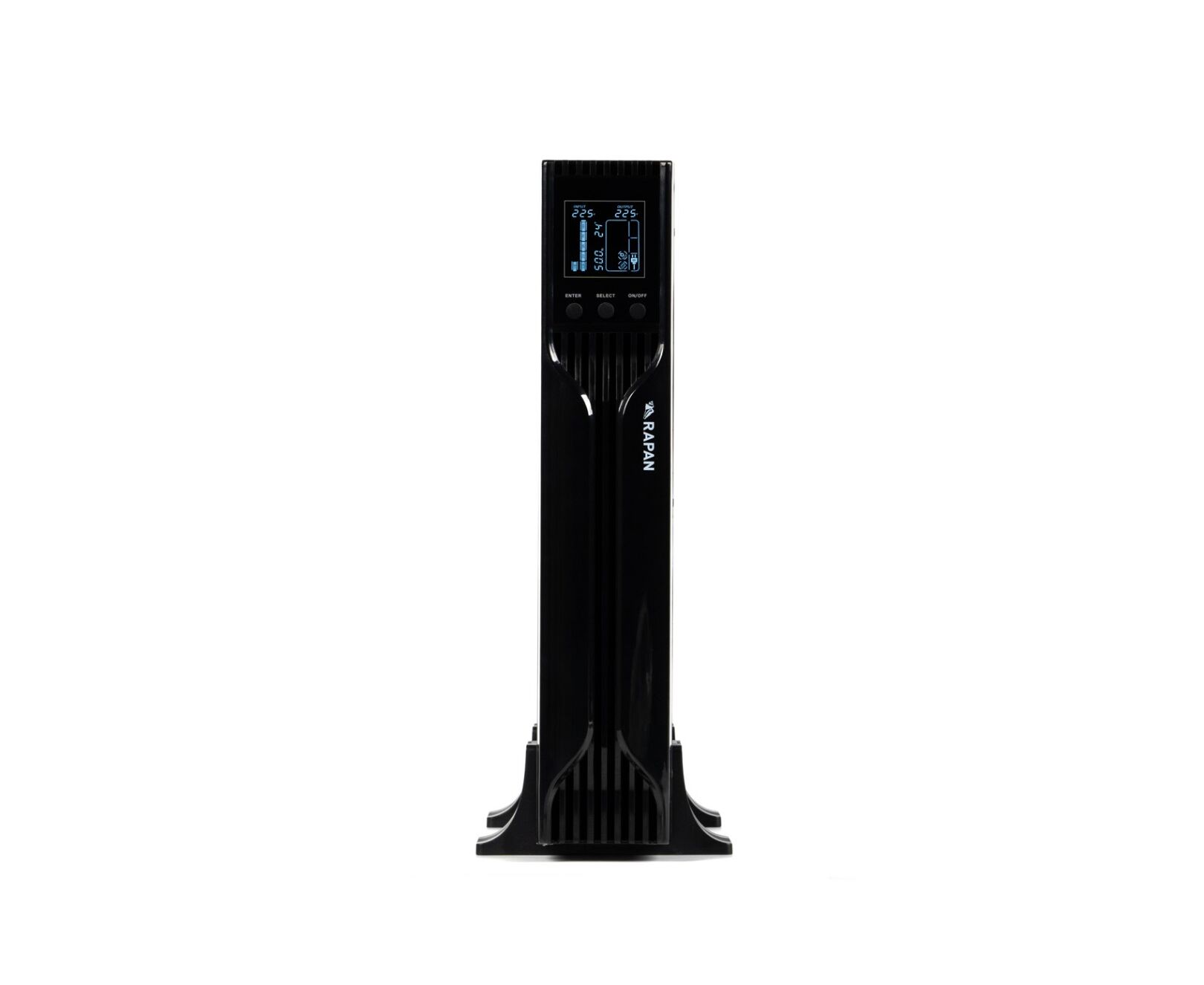 ИБП Бастион Rapan-UPS 1000-Rack-IN-2 X9-E 700 Вт 1000 ВА черный (8958)