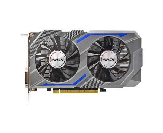 Видеокарта AFOX Nvidia Ge Force GTX 1650 (AF1650-4096 D6 H1-V8) 4 Гб GDDR6 128 бит PCIE 3.0 16x Memory 12000 МГц GPU 1485 МГц HDMI 2x Display Port