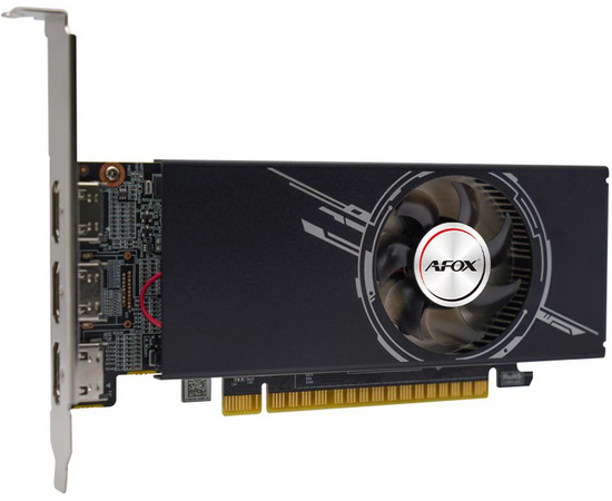 Видеокарта Afox GTX1050 Ti 4 GB (AF1050 TI-4096 D5 L2-V3) GDDR5 128bit 3x HDMI 1 Fan LP RTL