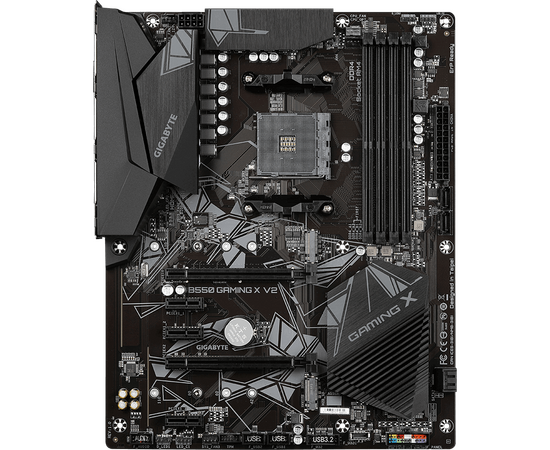MB s AM4 Gigabyte B550 Gaming X V2, Socket AM4, AMD B550, 4x DDR4-3200, DVI-D+HDMI, 2x PCI-Ex16, 3x PCI-Ex1, 4x SATA3(RAID 0/1/10), 2x M.2, 8 Ch Audio, 1x G Lan