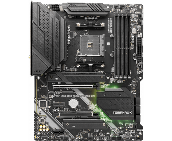 MB s AM4 MSI MAG B550 Tomahawk Max Wi Fi 4*DDR4, 2*PCI Ex16, 2*PCI Ex1, 2*M.2, 2*Type C, 1*USB3.2 Gen2, 4*USB3.2 Gen1, 6*USB2.0, 6*SATA3.0, 2.5 G, DP, HDMI