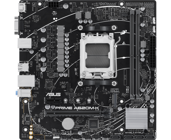 MB s AM5 ASUS PRIME A620 M-K 90 MB1 F40-M0 EAY0 m ATX 2x DDR5 PCI Ex16 PCI Ex1 M.2 HDMI VGA 1 GLAN