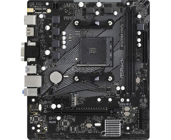 MB s AM4 Asrock A520 M-HVS, m ATX, AMD A520, 2x DDR4, 1x PCI-E3.0x16/2x PCI-E2.0x1, 4x SATA3/1x M.2, RTL8118 AS GLAN, ALC887, 4x USB3.1/2x USB2.0, HDMI/DVI-D