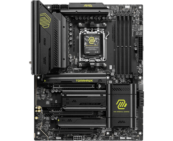 MB s AM5 MSI Mag X870 Tomahawk Wifi, 4x DDR5, 3*PCI Ex16, 4*M.2, 4*Type C, 2*USB3.2 Gen2, 7*USB3.2 Gen1, 8*USB2.0, 4*SATA3.0, 5 G, 2*Type-C(DP), HDMI, ATX