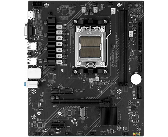 MB s AM5 Maxsun MS-Challenger A620 A 2.5 G (6940709660270), AMD A620, 2x DDR5-5600 МГц, 1x PCI-Ex16, 1x M.2, Micro-ATX