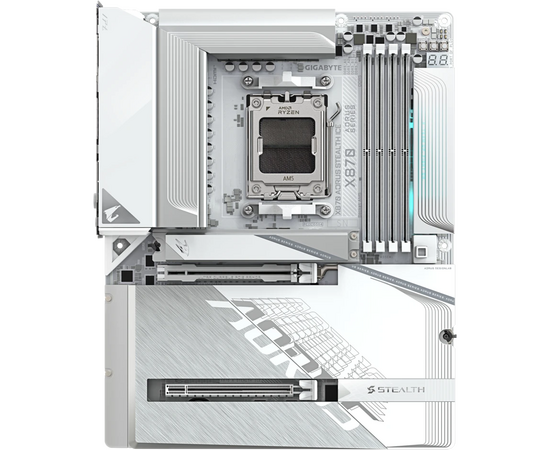 Материнская плата Gigabyte X870 Aorus Stealth Ice