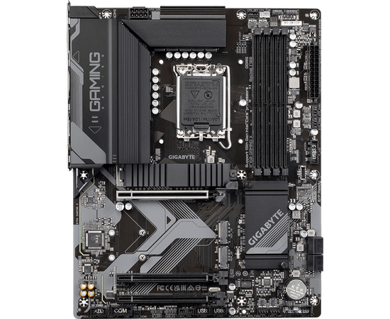 MB s1700 Gigabyte B760 Gaming X, Intel B760, 4x DDR5-4800 МГц, 3x PCI-Ex16, 3x M.2, Standard-ATX