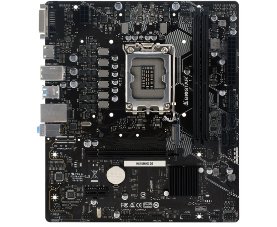 Материнская плата Biostar H610 MHD D5