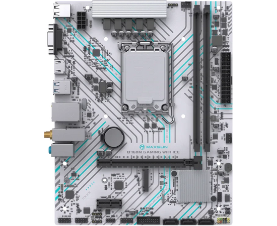 Материнская плата MAXSUN MS-B760 M Gaming Wi Fi Ice