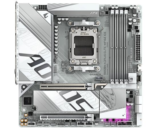 Материнская плата Giga Byte B850 M Aorus Elite Wifi6 E Iсе rev. 1.1