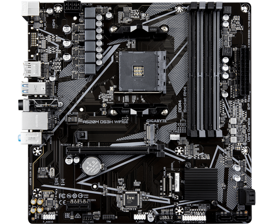 Материнская плата Gigabyte A520 M DS3 H Wifi6 E
