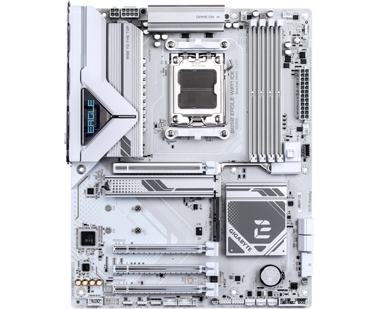 Материнская плата Gigabyte B850 M Eagle Wifi7 Socket AM5 AMD B850 4x DDR5 m ATX AC`97 8ch(7.1) 2.5 Gg RAID+HDMI+DP