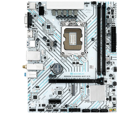 Материнская плата MAXSUN MS-B660 M Gaming Wifi Ice