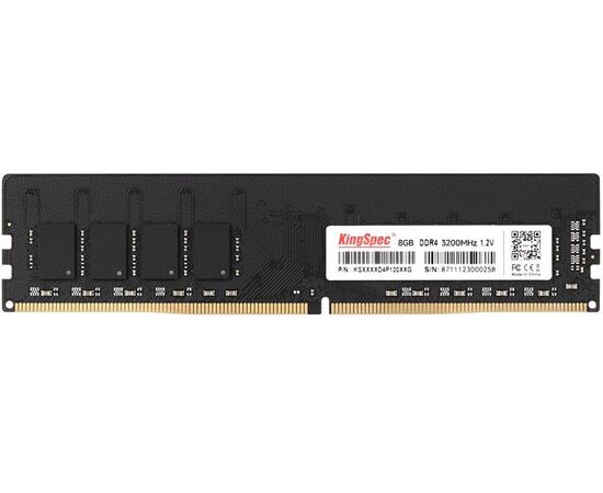 ОЗУ Kingspec KS3200 D4 P12008 G DDR4 8 Gb 3200 M Hz RTL LONG DIMM 288-pin 1.2 В single rank