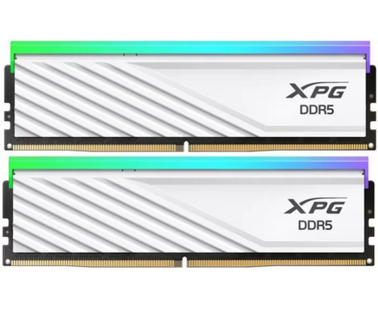 ОЗУ ADATA XPG Lancer Blade Gaming AX5 U6000 C3016 G-DTLABRWH DDR5 32 Гб Module capacity 16 Гб Количество 2 6000 МГц Радиатор Множитель частоты шины 30