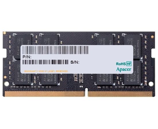 RAM SO-DIMM 4 GB DDR4-2666 PC4-21300 Apacer, CL19, 1.2 V, retail (AS04 GGB26 CQTBGH/ES.04 G2 V.KNH)