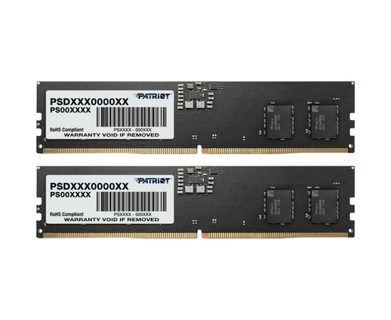 ОЗУ Patriot Signature PSD532 G5600 K DDR5 2x16 Gb 5600 M Hz RTL PC5-44800 CL46 DIMM 288-pin 1.1 В Ret