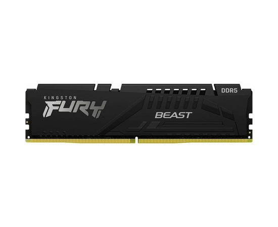 ОЗУ Kingston Fury Beast Black EXPO CL32 (KF564 C32 BBE-16) DDR 5 DIMM 16 Gb PC51200, 6400 Mhz, (retail)