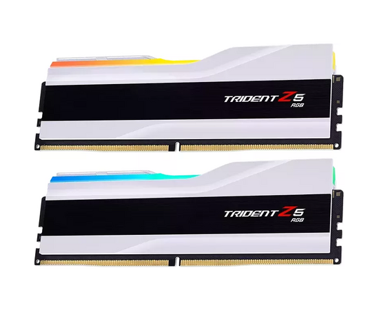 ОЗУ G.SKILL Trident Z5 RGB 64 GB (F5-6000 J3040 G32 GX2-TZ5 RW) (2x32 GB) DDR5 6000 M Hz CL30 (30-40-40-96) 1.4 V / White