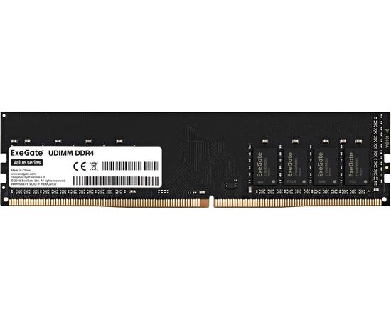 ОЗУ Exe Gate Value EX283082 RUS DIMM DDR4 8 GB PC4-21300 2666 M Hz