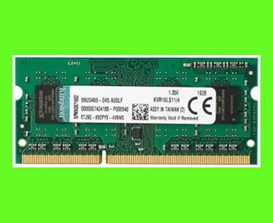 ОЗУ Kingston DDR3 L 4 GB (PC3-12800) 1600 M Hz CL11 1.35 V SO-DIMM KVR16 LS11/4 WP