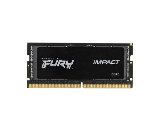 ОЗУ Kingston Fury Impact KF564 S38 IB-16 DDR5 - 1x 16 ГБ 6400 МГц, для ноутбуков (SO-DIMM), ECC, Ret