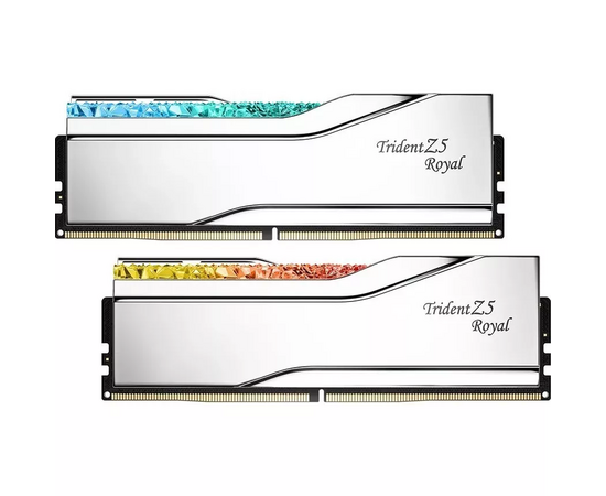 ОЗУ G.SKILL Trident Z5 Royal RGB (F5-6400 J3239 G32 GX2-TR5 S) 64 GB (2x32 GB) DDR5 6400 M Hz CL32 (32-39-39-102) 1.4 V
