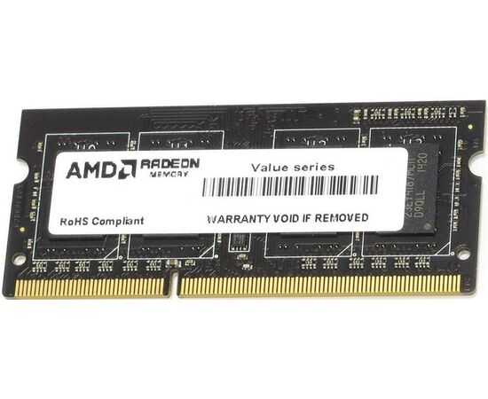 ОЗУ SODIMM AMD Radeon R3 Value Series R334 G1339 S1 S-UO 4 ГБ