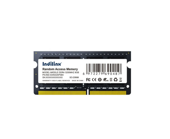 ОЗУ Indilinx IND-ID4 N32 SP08 X SO-DIMM DDR4 8 Gb PC25600 3200 M Hz CL22 1.2 V RTL