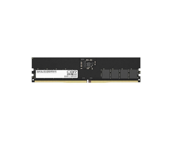 ОЗУ CBR CD5-US08 G48 M40-01 DDR5 DIMM (UDIMM) 8 GB PC5-38400, 4800 M Hz, CL40, 1.1 V