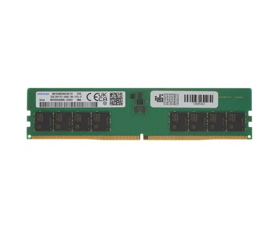 ОЗУ Samsung M323 R4 GA3 BB0-CQK DDR5 32 Gb 4800 M Hz RTL PC5-38400 CL40 DIMM 288-pin 1.1 В dual rank Ret