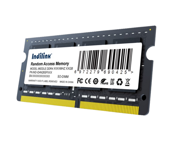 ОЗУ Indilinx IND-ID4 N32 SP16 X SO-DIMM DDR4 16 Gb PC25600 3200 M Hz CL22 1.2 V RTL