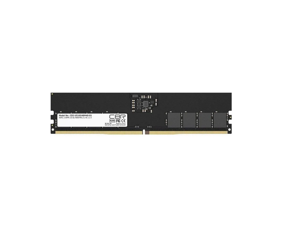 ОЗУ CBR CD5-US16 G48 M40-01 DDR5 DIMM (UDIMM) 16 GB PC5-38400, 4800 M Hz, CL40, 1.1 V