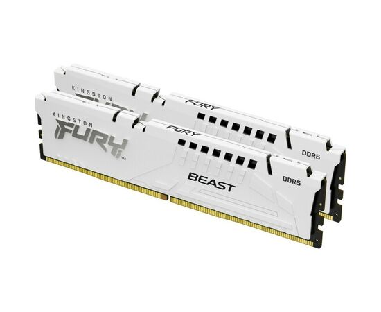 ОЗУ Kingston Fury Beast White XMP KF556 C40 BWK2-64 64 GB 5600 MT/s DDR5 CL40 DIMM (Kit of 2)