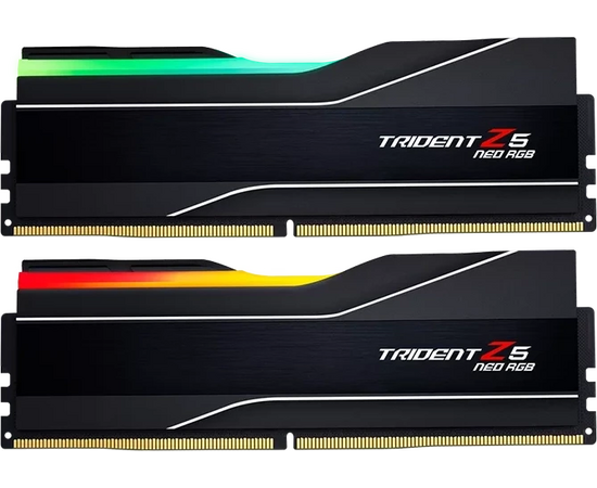 ОЗУ G.SKILL Trident Z5 Neo RGB 128 GB (F5-6000 J3444 F64 GX2-TZ5 NR) (2x64 GB) DDR5 6000 M Hz CL34 (34-44-44-96) 1.35 V