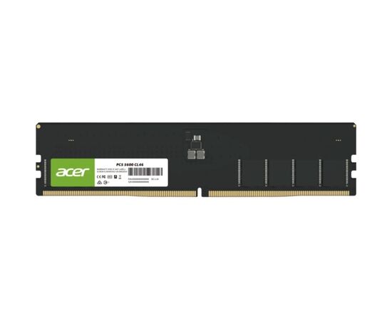 ОЗУ ACER UD200 (BL.9 BWWA.422) DDR5 DIMM 16 Gb (PC44800, 5600 M Hz, CL46, 1.1 V, RTL)
