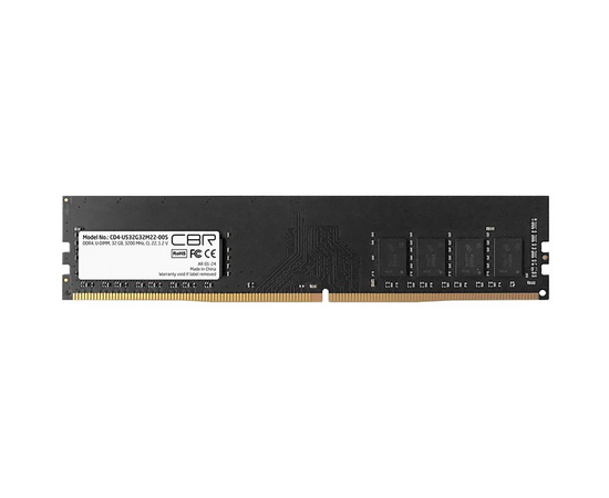 ОЗУ CBR CD4-US32 G32 M22-00 S DDR4 DIMM (UDIMM) 32 GB PC4-25600, 3200 M Hz, CL22, 1.2 V, Micron SDRAM, dual rank