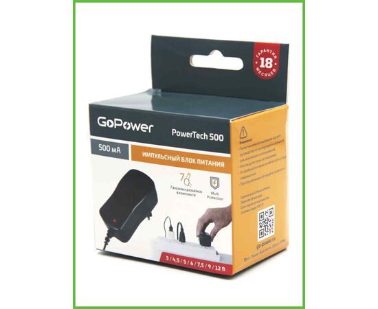 Блок питания Go Power Power Tech 500 универсальн. импульсный (1/100)