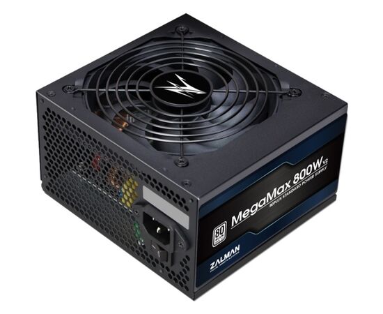 Блок питания Zalman 800 W ZM800-TXII, ATX12 V v2.31, APFC, 12cm Fan, 80+ 230 V EU, Retail