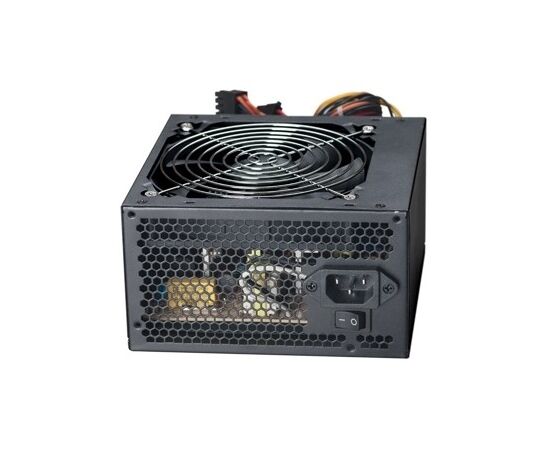 Блок питания Exegate EX219463 RUS-S XP500, ATX, SC, black, 12cm fan, 24p+4p, 6/8p PCI-E, 3x SATA, 2x IDE, FDD + кабель 220 V с защитой от выдергивания